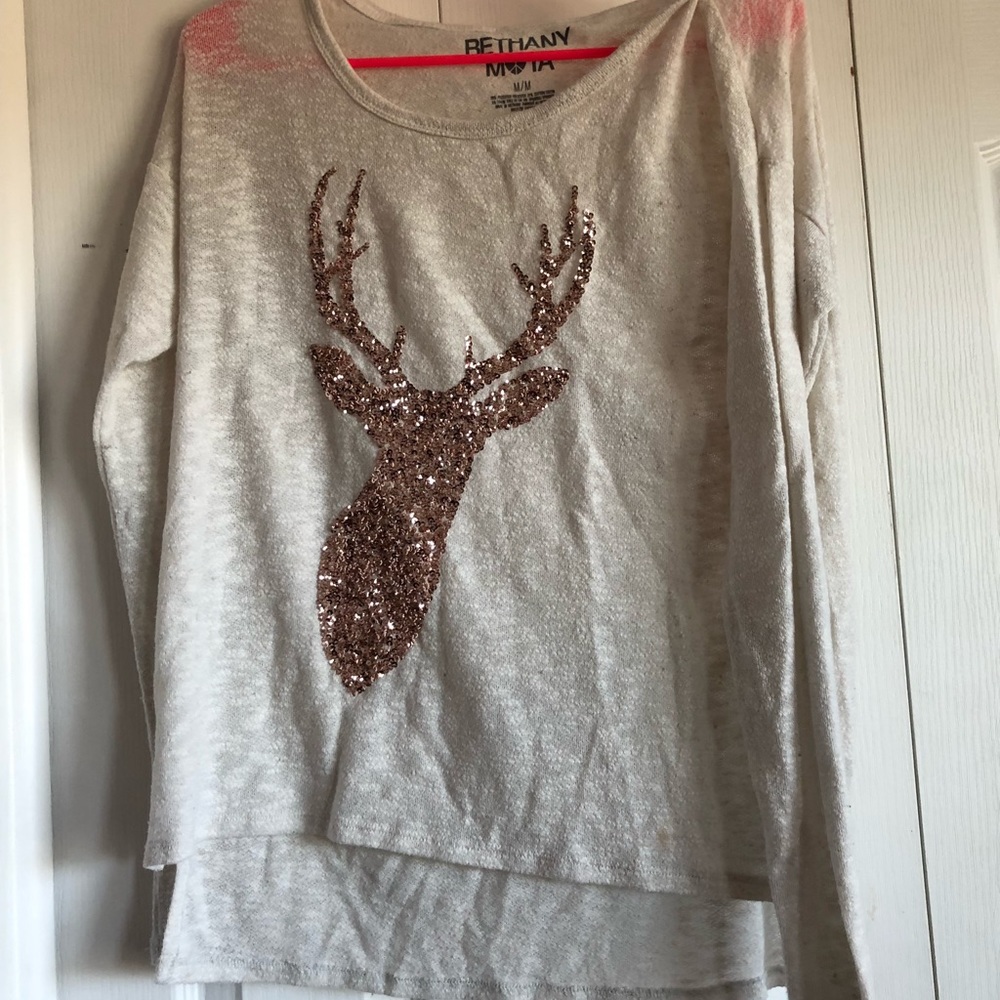 Bethany Mota Reindeer Sweater